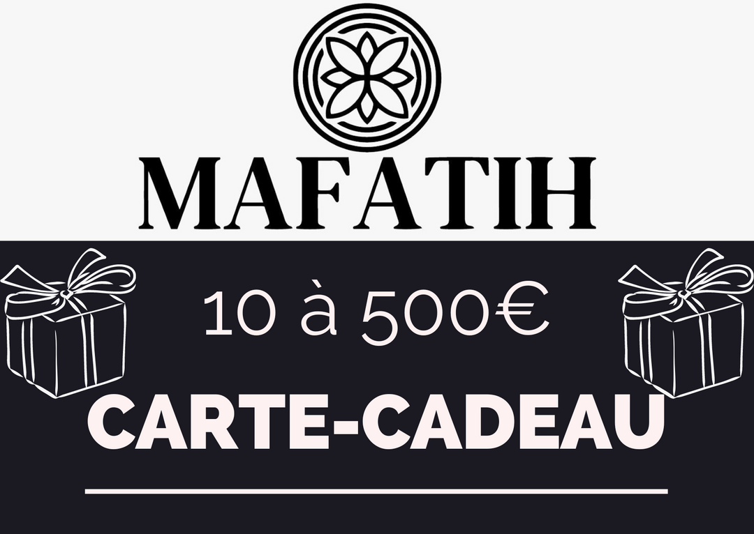 Carte-cadeau Mafatih